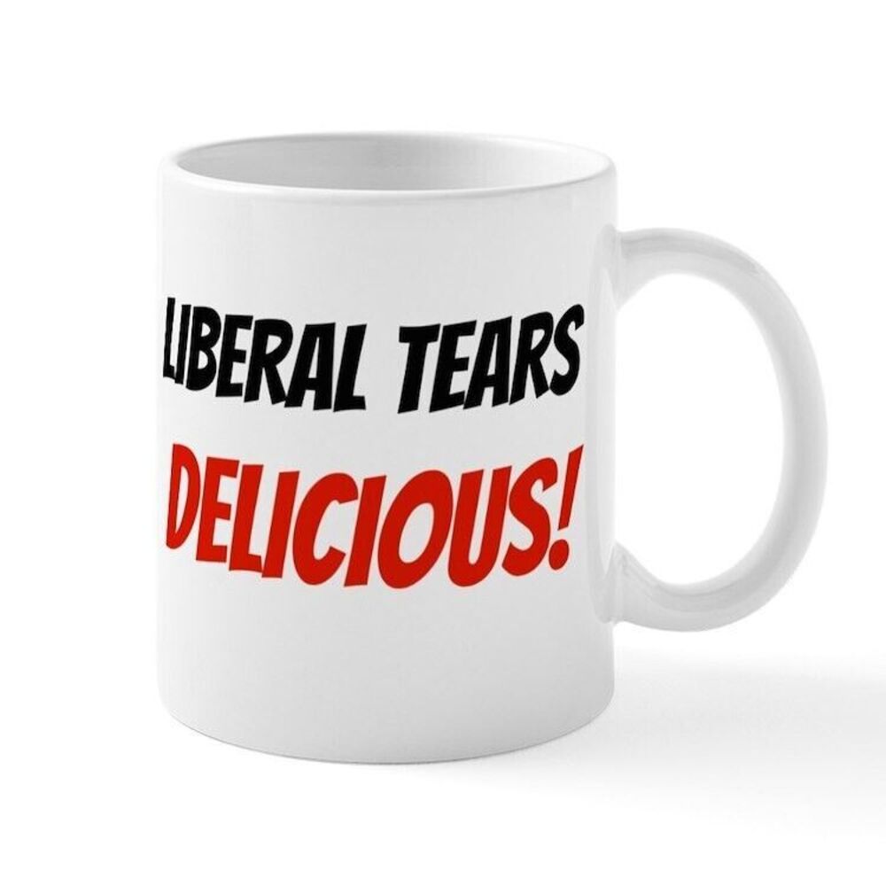 Delicious Liberal Tears Cup for Republican Gift Donald Trump Coffee Mug Funny